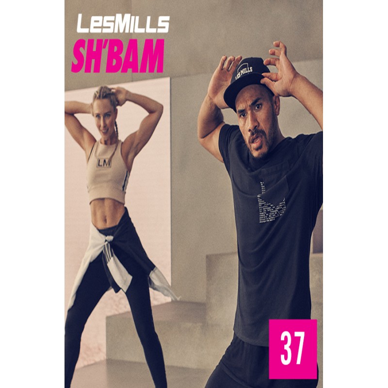 [Hot Sale] 2019 Q3 LesMills Routines SH BAM 37 DVD + CD + NOTES